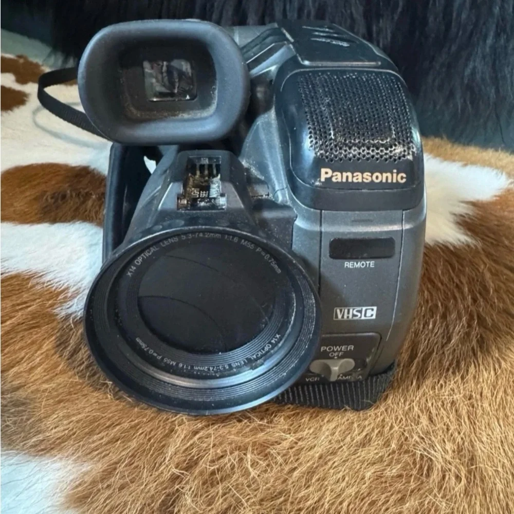 Panasonic Palmcorder IQ PV-IQ505 Camcorder untested (description)